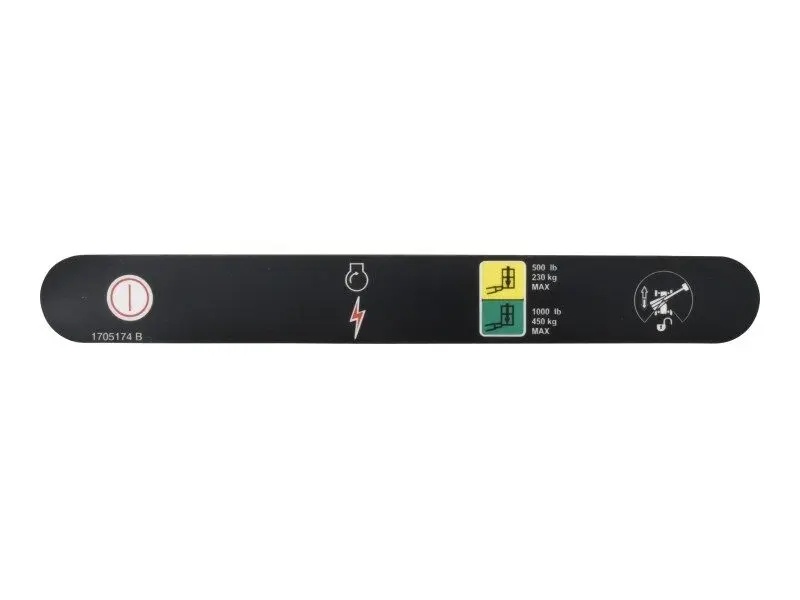JLG Part # 1705174 | DECAL,STOP, EA