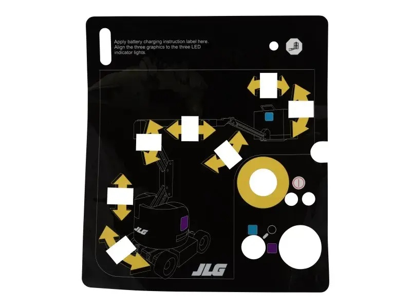 JLG Part # 1705737 | DECAL,E300AJ GROUND CONTROL, EA