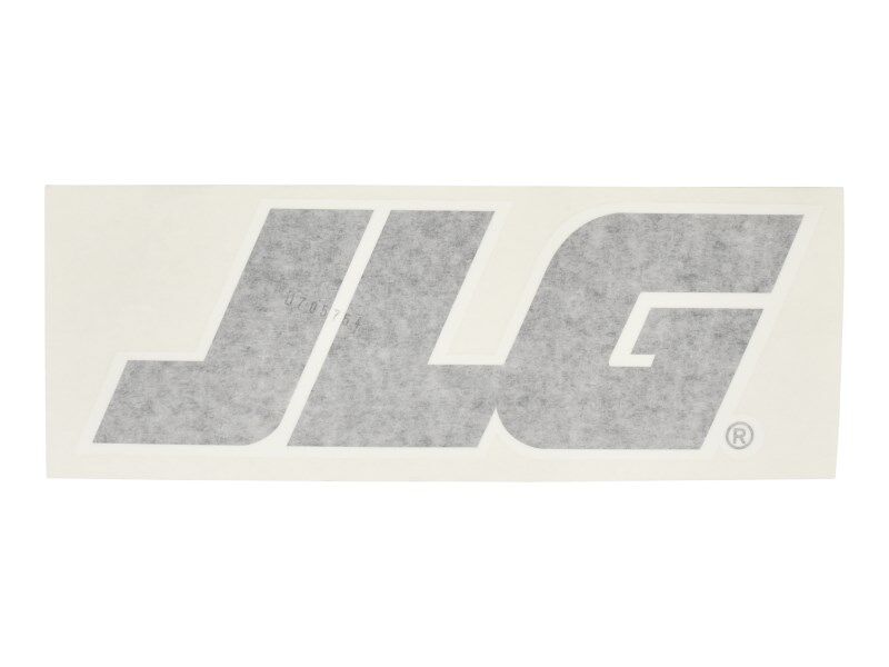 JLG Part # 1705754 - DECAL,JLG 3.5", EA