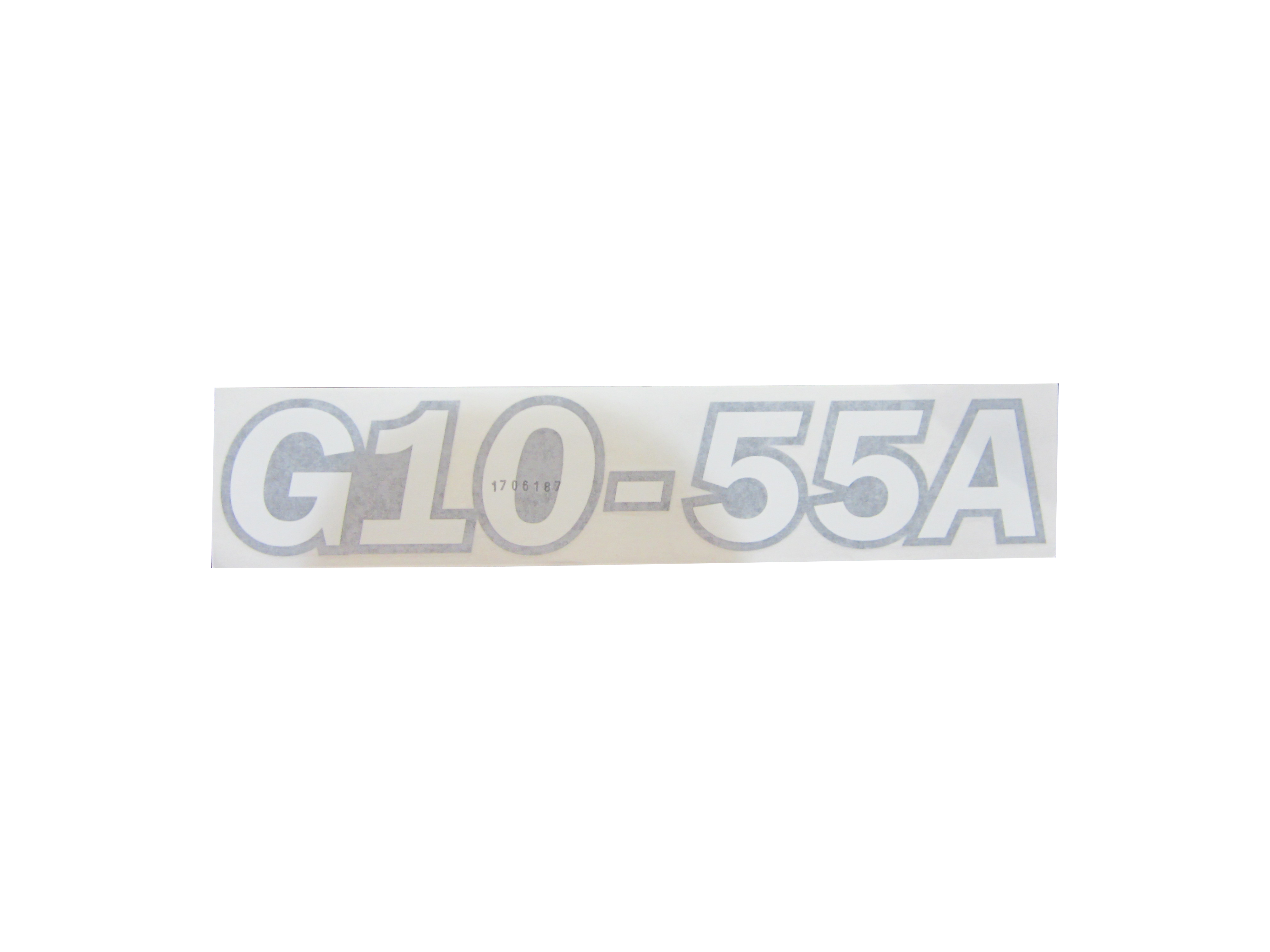 JLG Part # 1706187 | DECAL,G10-55A, EA