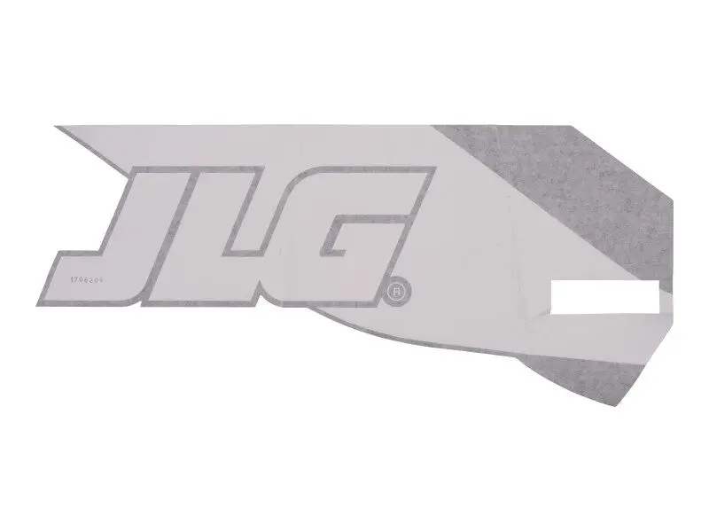 JLG Part # 1706200 | DECAL, ENGINE DOOR STRIPE RH, EA