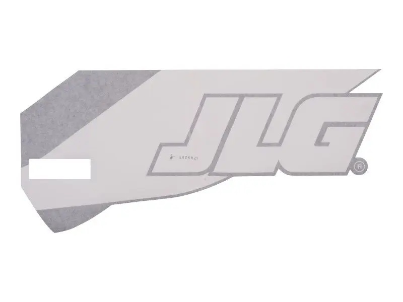 JLG Part # 1706201 | DECAL, ENGINE DOOR STRIP LH, EA
