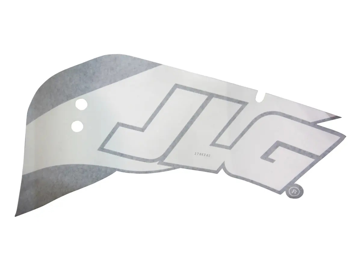 JLG Part # 1706202 | DECAL, ENGINE DOOR STRIPE, LH, EA