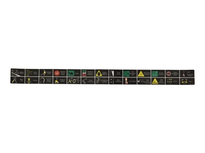 JLG Part # 1706708 | DECAL, LEGEND (PLF), EA