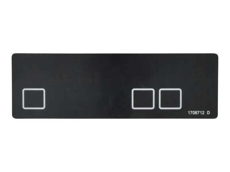 JLG Part # 1706712 | DECAL, DISPLAY PANEL (MTB), EA