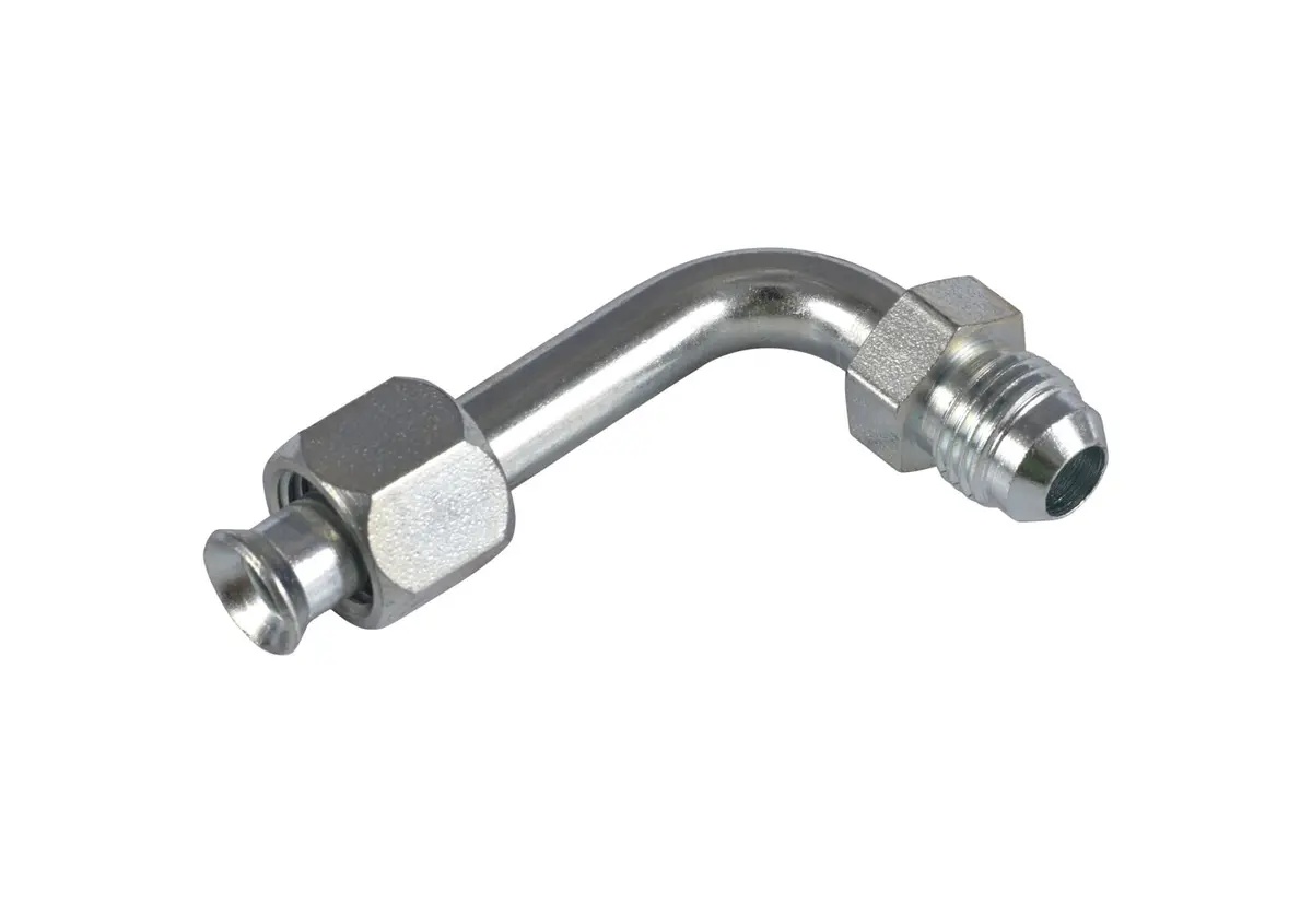 JLG Part # 2220509 | ADPT,90 L JIC/FSJIC 6-6 FG, EA