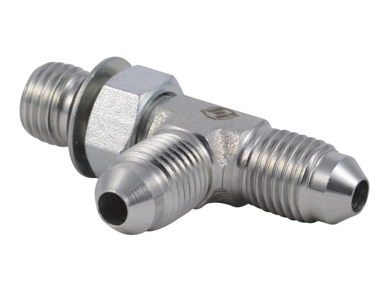 JLG Part # 2221034 | ADPT,TR JIC/ORB/JIC 4-4-4 FG, EA