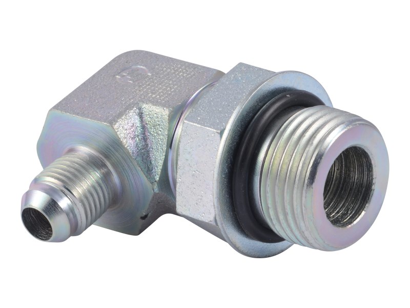 JLG Part # 2221048 | ADPT,90 S JIC/ORB 6-12 FG, EA