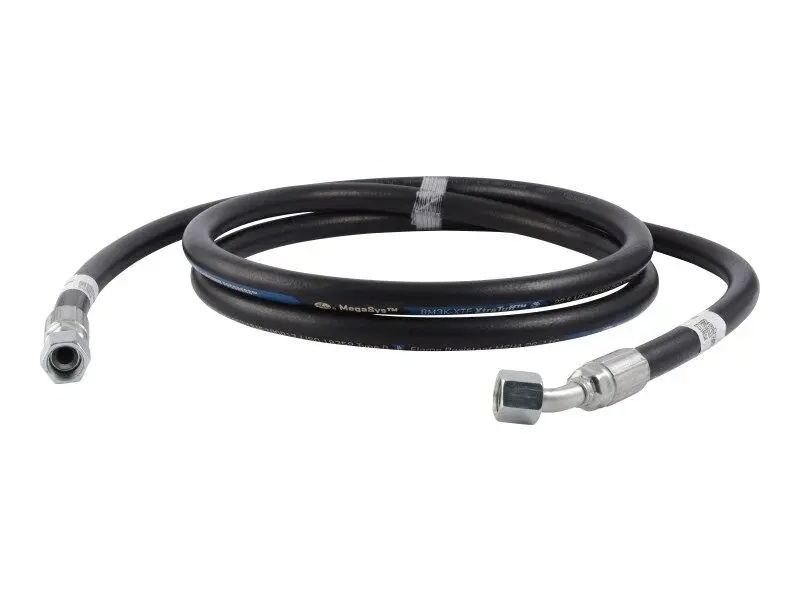 JLG Part # 2716682 | HOSE ND .50X116.0  8X8 45 STD2, EA