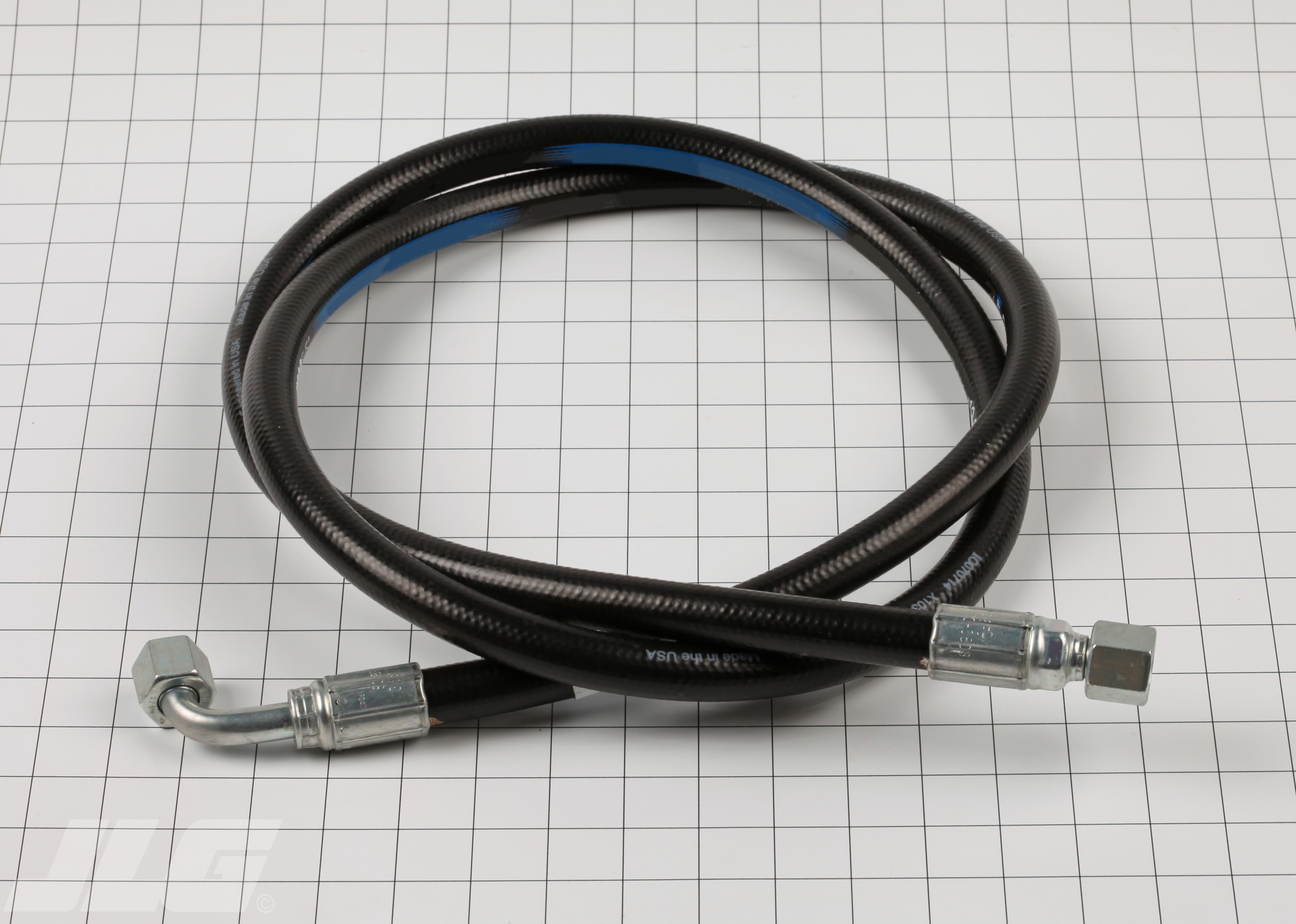 JLG Part # 2716776 | HOSE ND .50 X 84.0 8X8 90S STD, EA