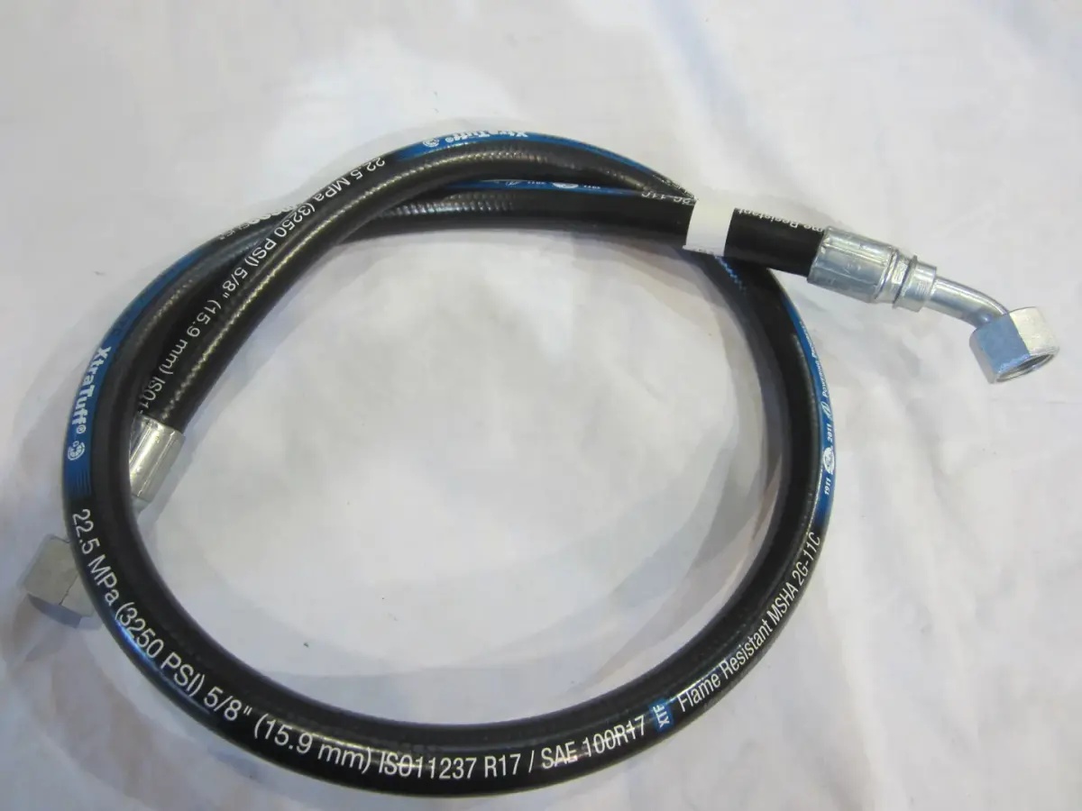 JLG Part # 2753797 | HOSE, .63X59.00 #10STR-#10 45, EA