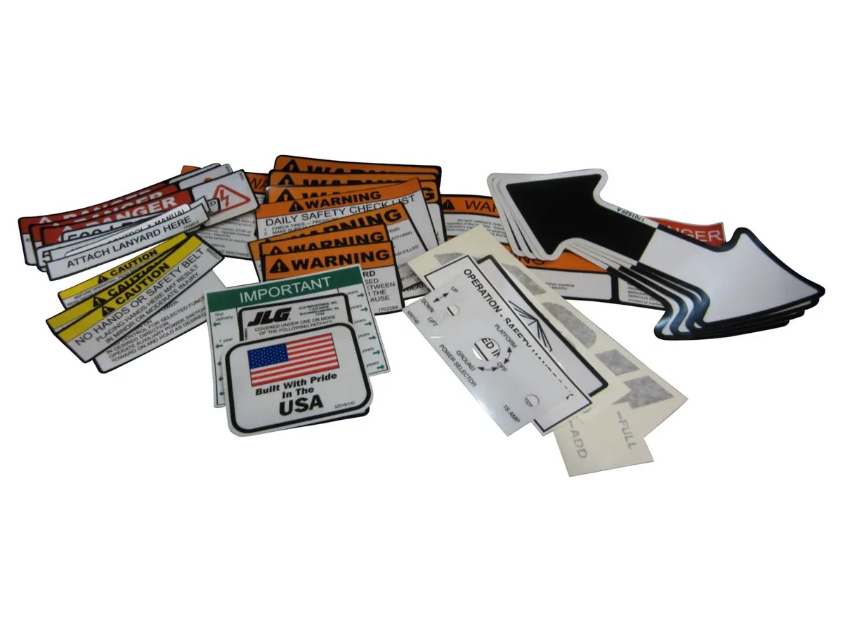 JLG Part # 2900624 | KIT,DECAL & PLACARD 40H, EA