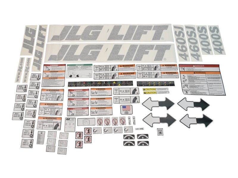 JLG Part # 2910478 | DECALS(DOM) 400S/460SJ, EA