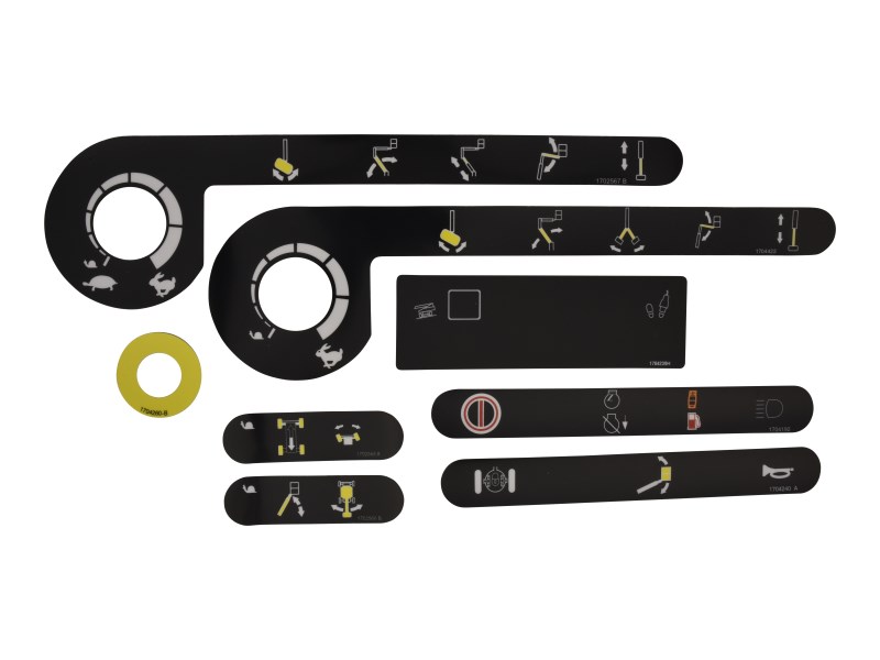 JLG Part # 2910866 | KIT,PLATFORM CONSOLE DECAL, EA