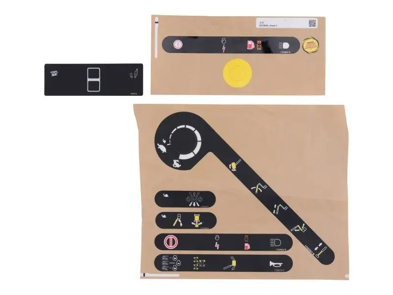 JLG Part # 2910868 | KIT,PLATFORM CONSOLE DECAL, EA