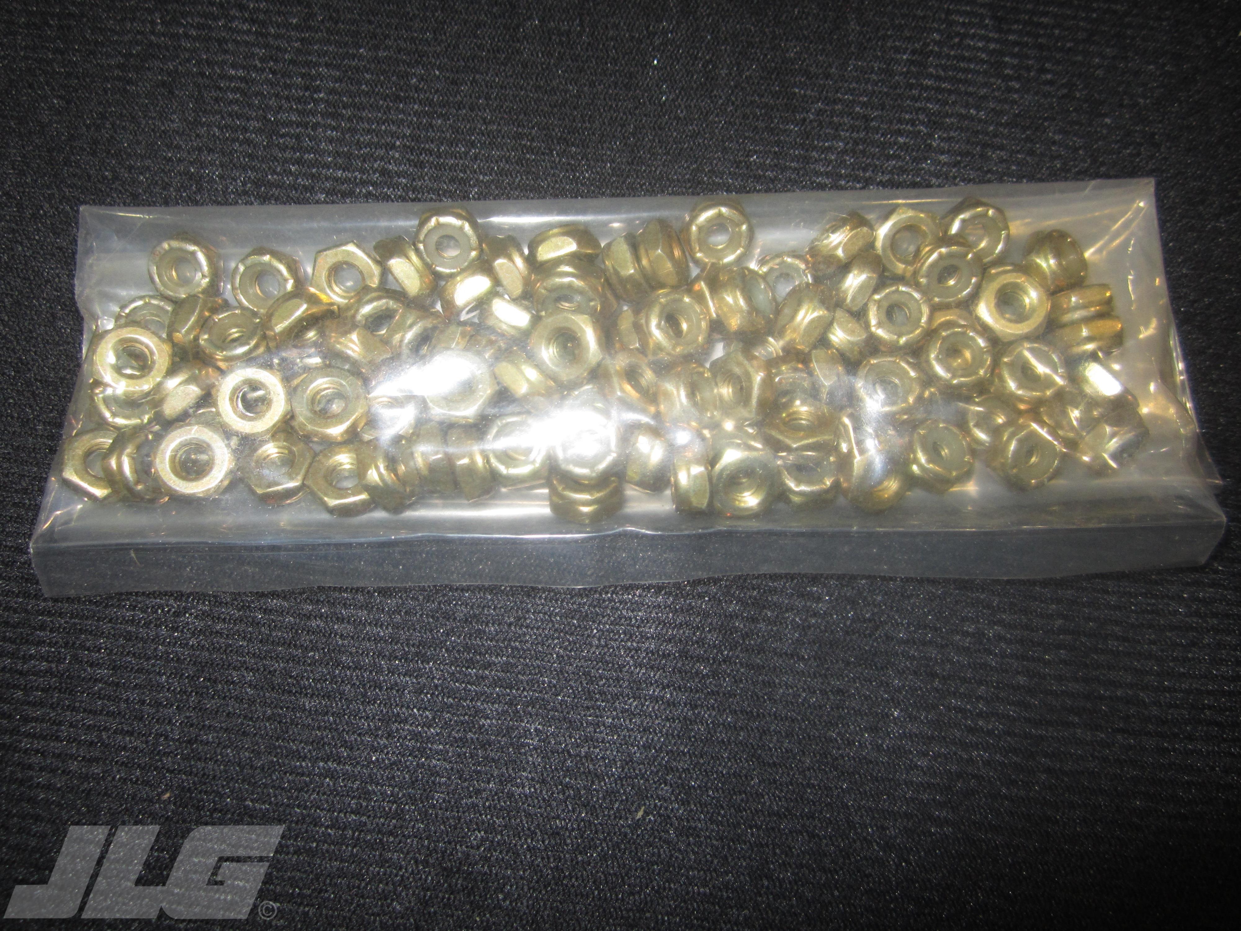 JLG Part # 3300408-100 - LOCKNUT, QTY=100, PK JLG Part # 3300408-100 - LOCKNUT, QTY=100, PK