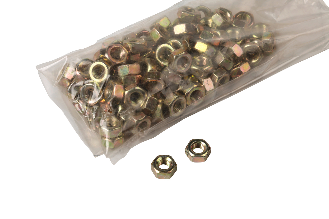 JLG Part # 3321401-100 | NUT HEX,.250-28 REG HT-QTY=100, PK