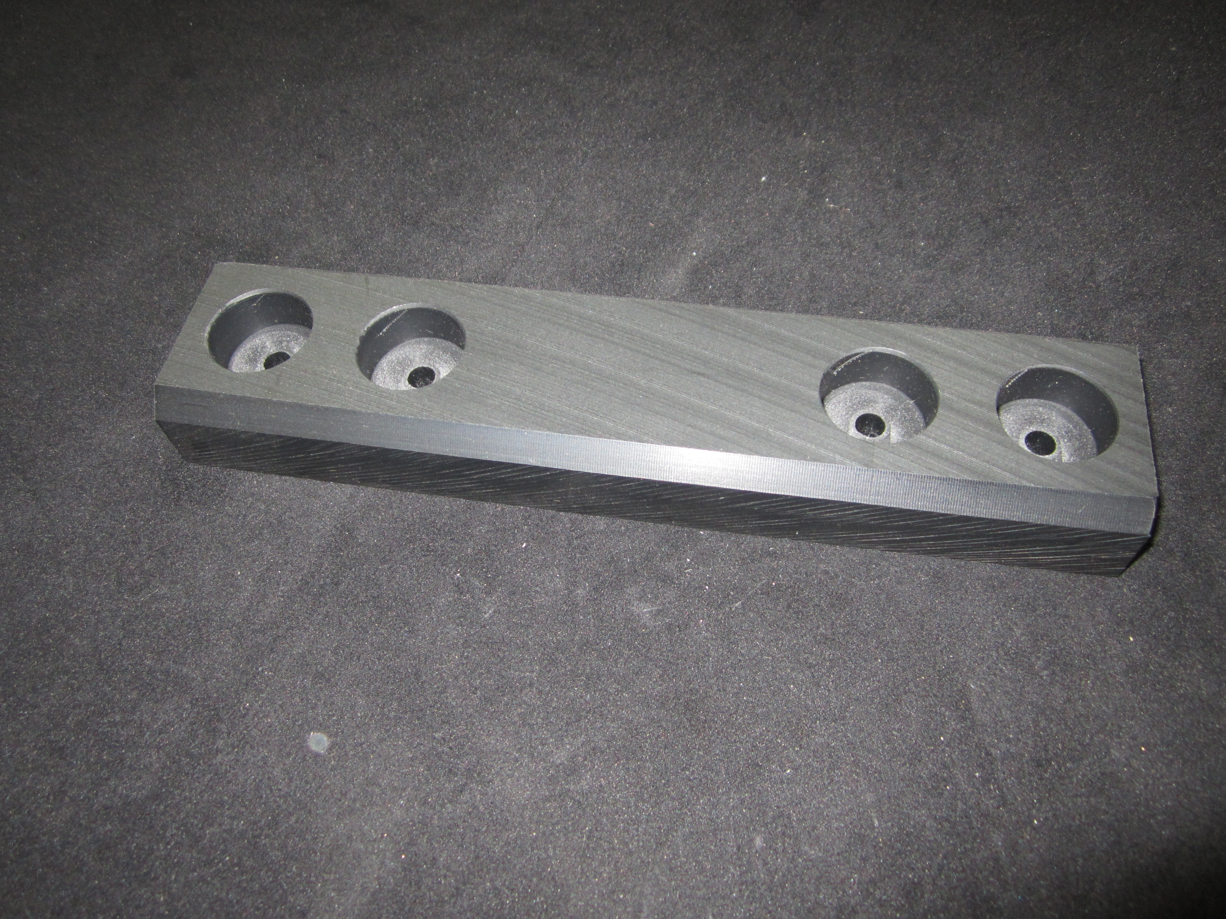 JLG Part # 3340858 | PAD, 1.00X2.02X8.75 UHMW BLACK, EA - subs to 1001235146