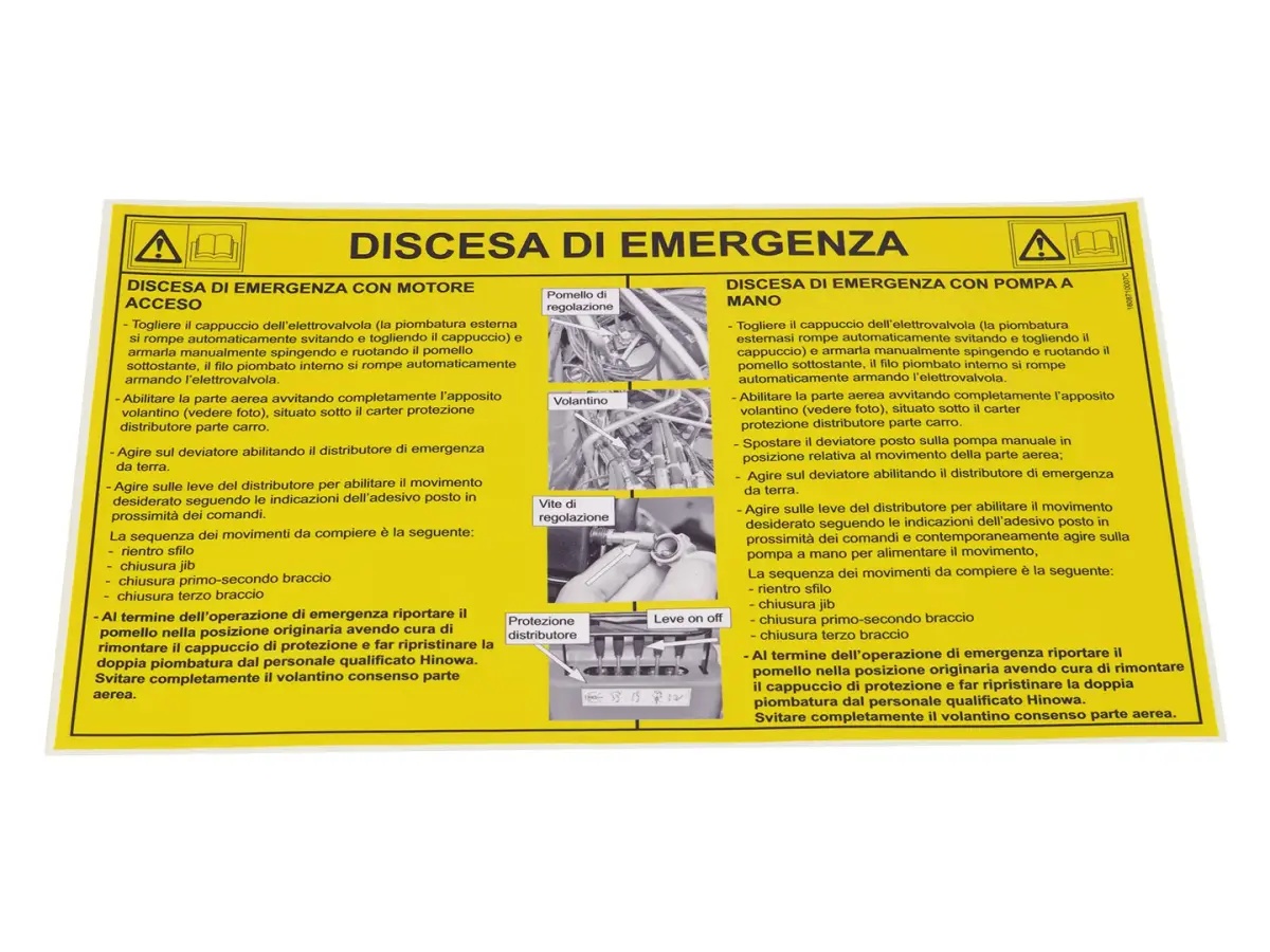 JLG Part # 1608710007 | STICKER IT, EA