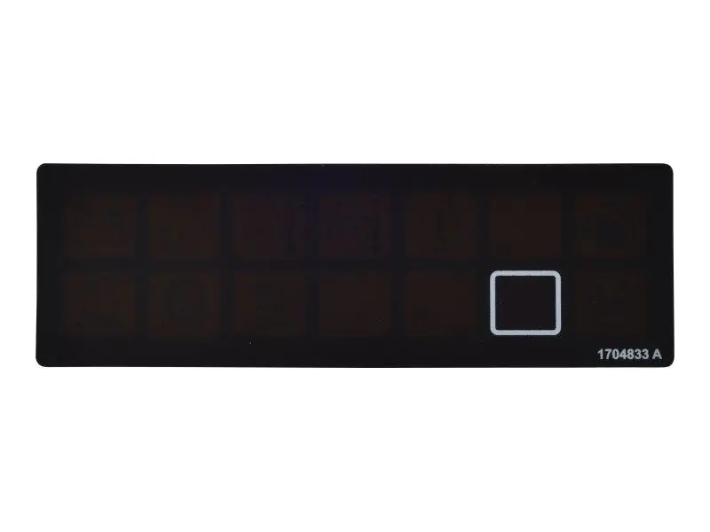 JLG Part # 1704833 | DECAL,DISPLAY PANEL (MTB), EA