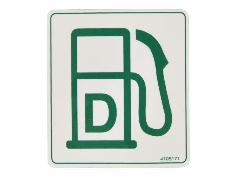 JLG Part # 4105171 | DECAL DIESEL FUEL, EA