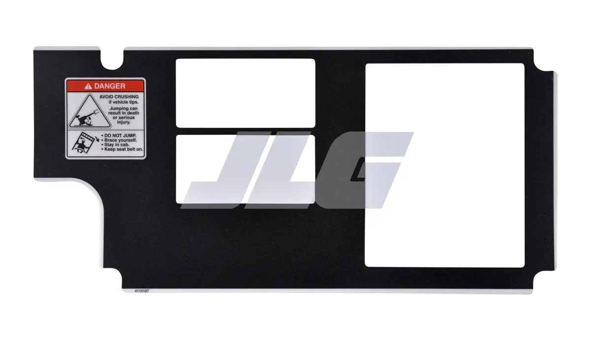 JLG Part # 4110187 | DECAL OVERLAY RH, EA