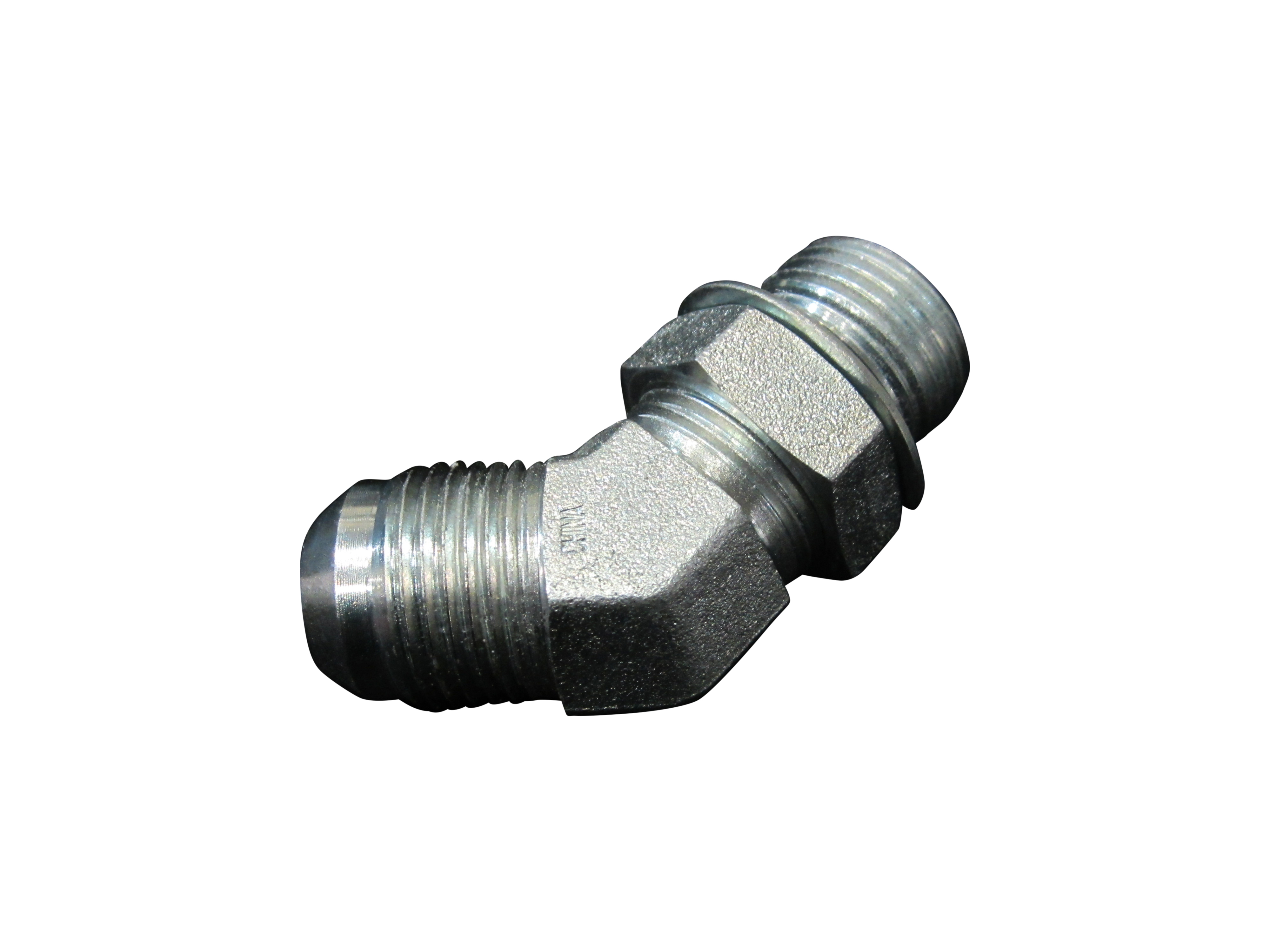 JLG Part # 2220498 | ADPT,45 S JIC/ORB 12-12 FG, EA