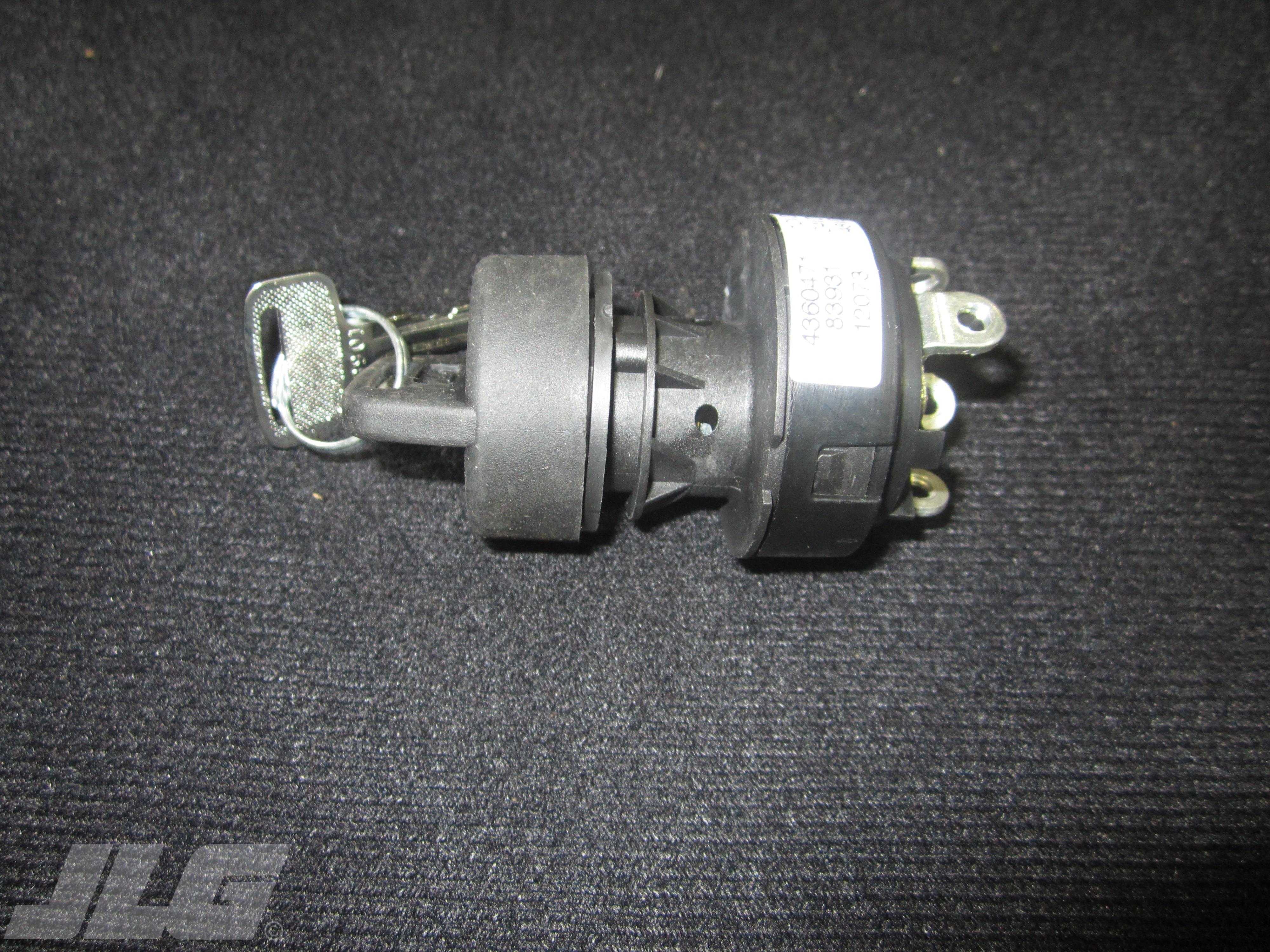 JLG Part # 4360471 - SWITCH,KEY ON/OFF/ON, EA