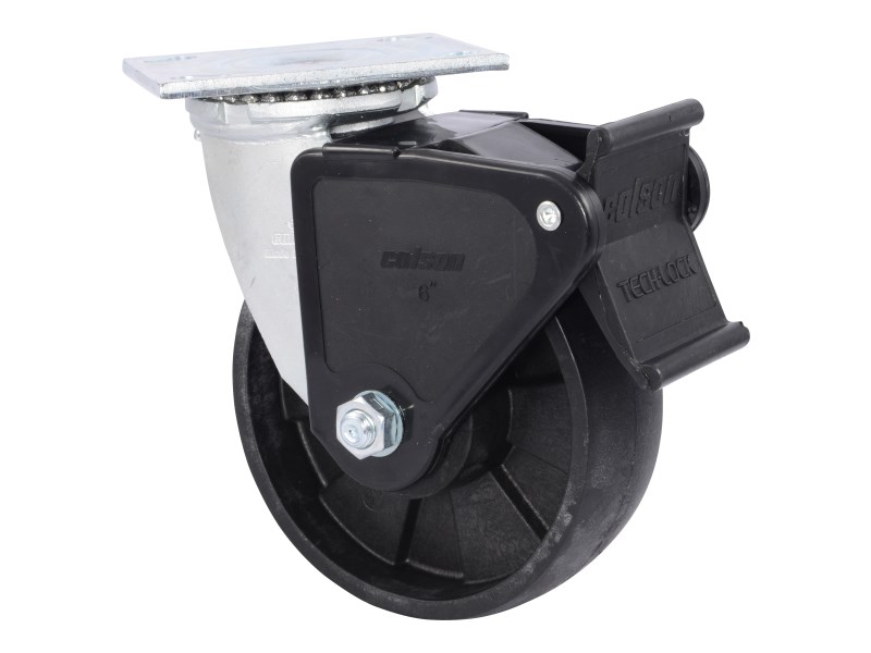 JLG Part # 4860197 | WHEEL,CASTER  6" SWIVEL W/BRAK, EA