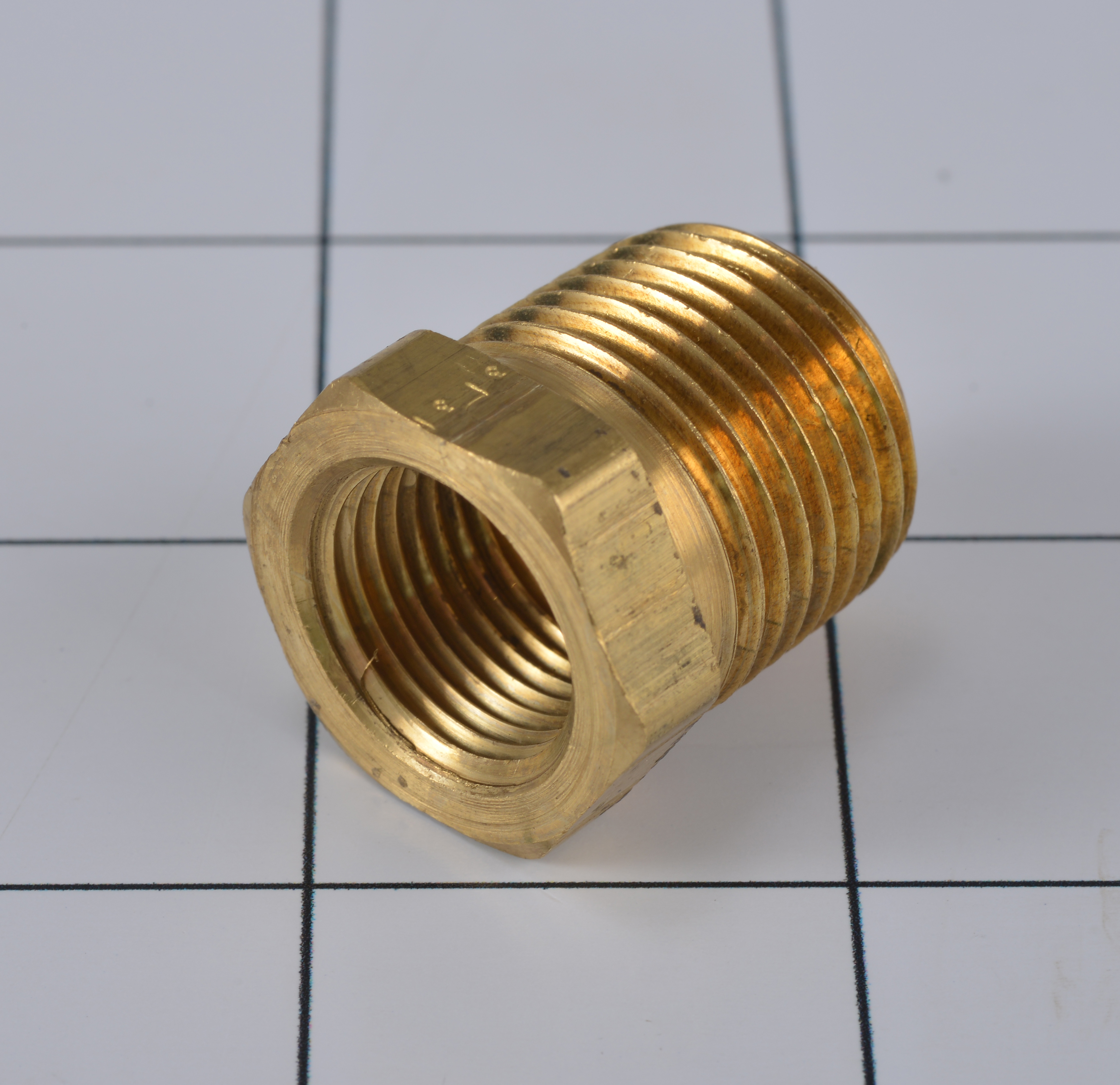 JLG Part # 70001524 | FITTING, 1/2NPT(M) X 3/8NPT(F), EA