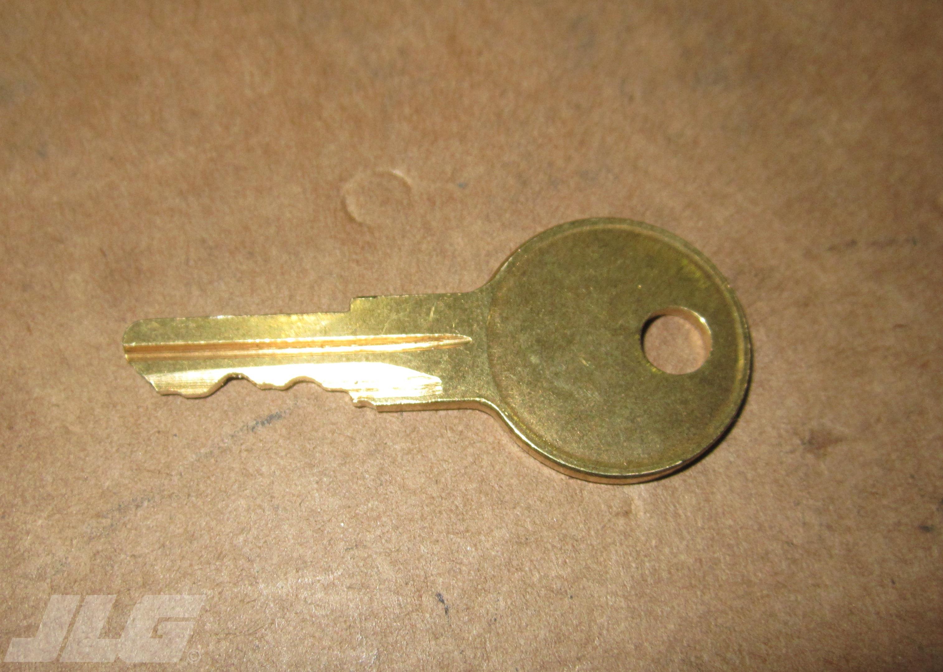 JLG Part # 7012560 - KEY, REPLACEMENT, EA