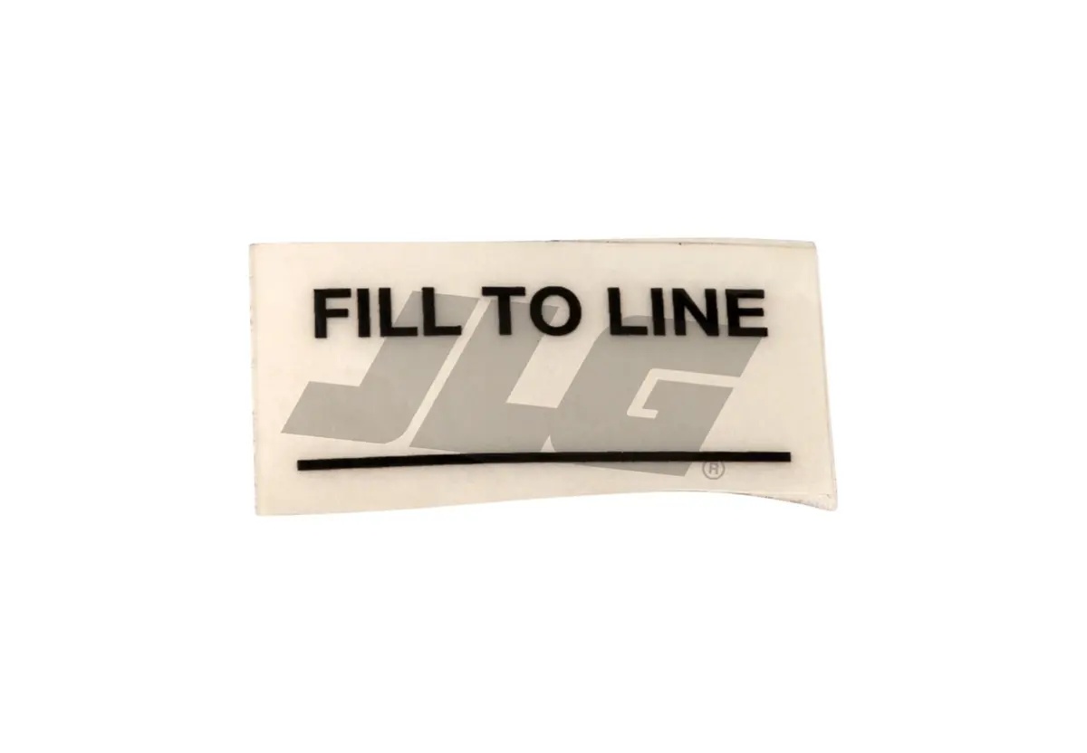 JLG Part # 7016713 | DECAL, TANK FILL LINE, EA