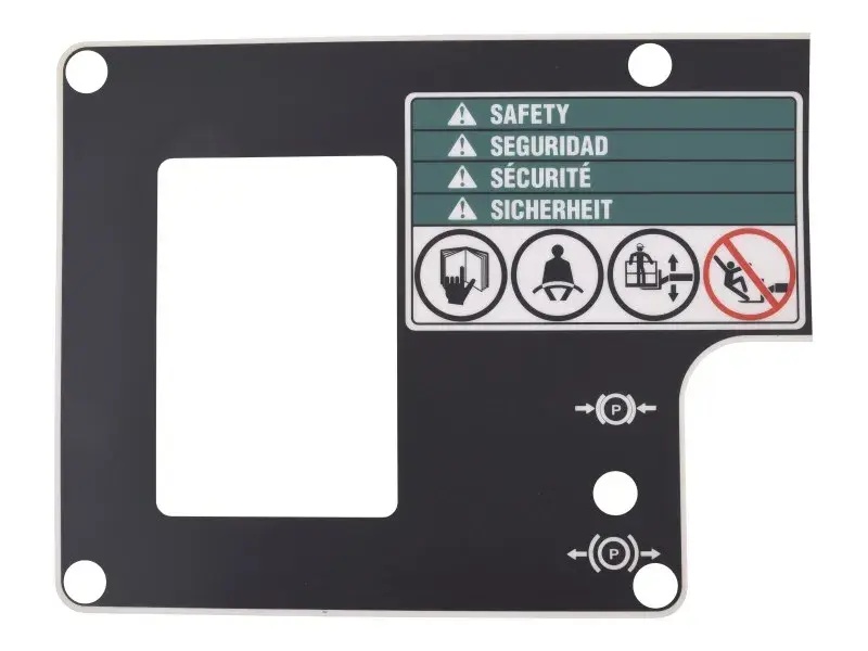 JLG Part # 7111842 | OVERLAY CONSOLE L.H., EA