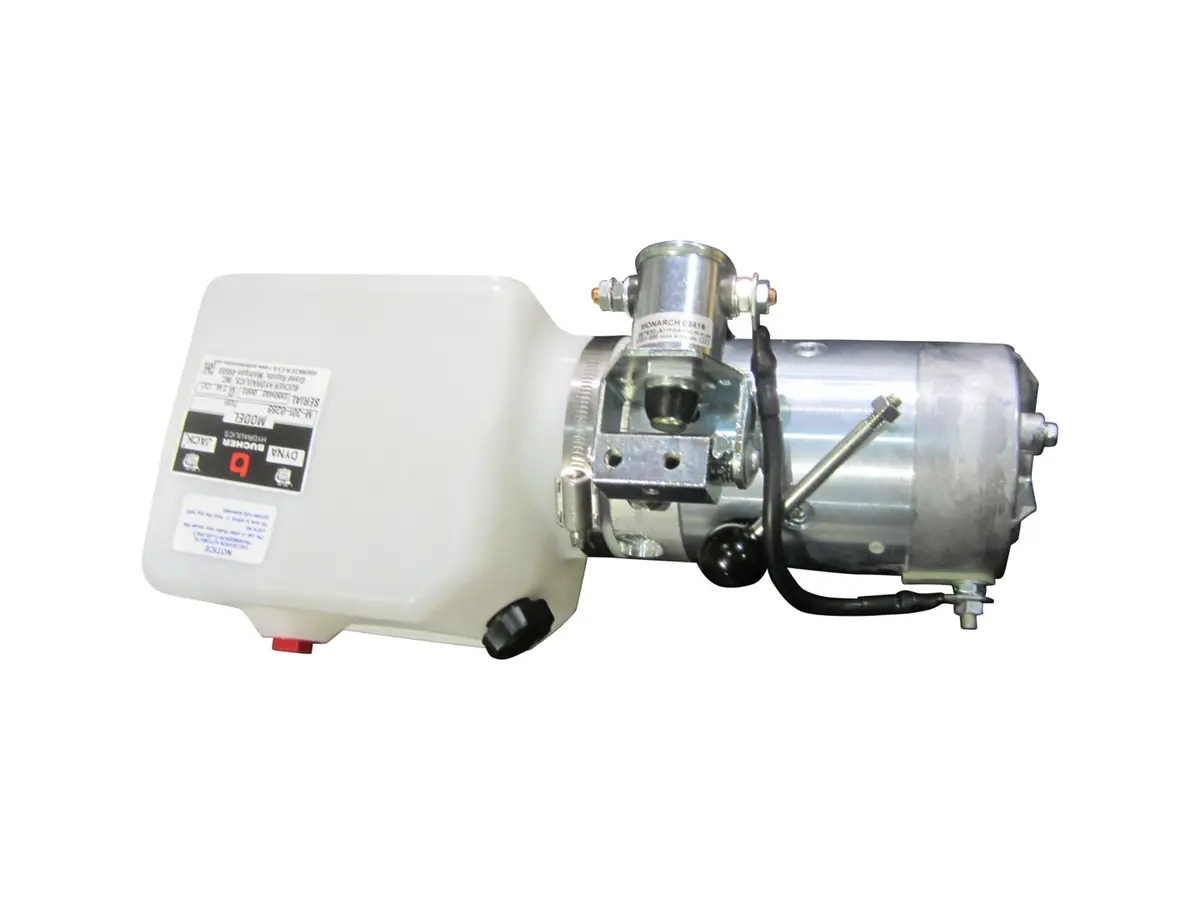 JLG Part # 71201 | MOTOR/PUMP - 12V D.C. W/POLY R, EA