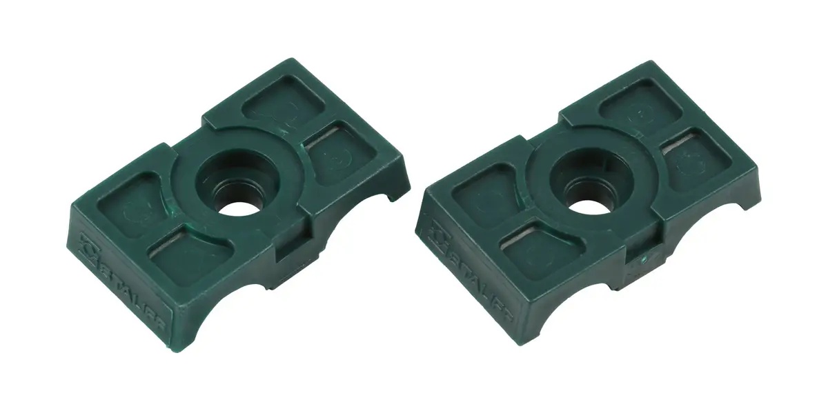 JLG Part # 77133139 | CLAMP, 5/8 TWIN HOSE-POLY, EA