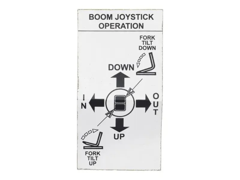 JLG Part # 91303041 | DECAL - BOOM CONTROL, EA