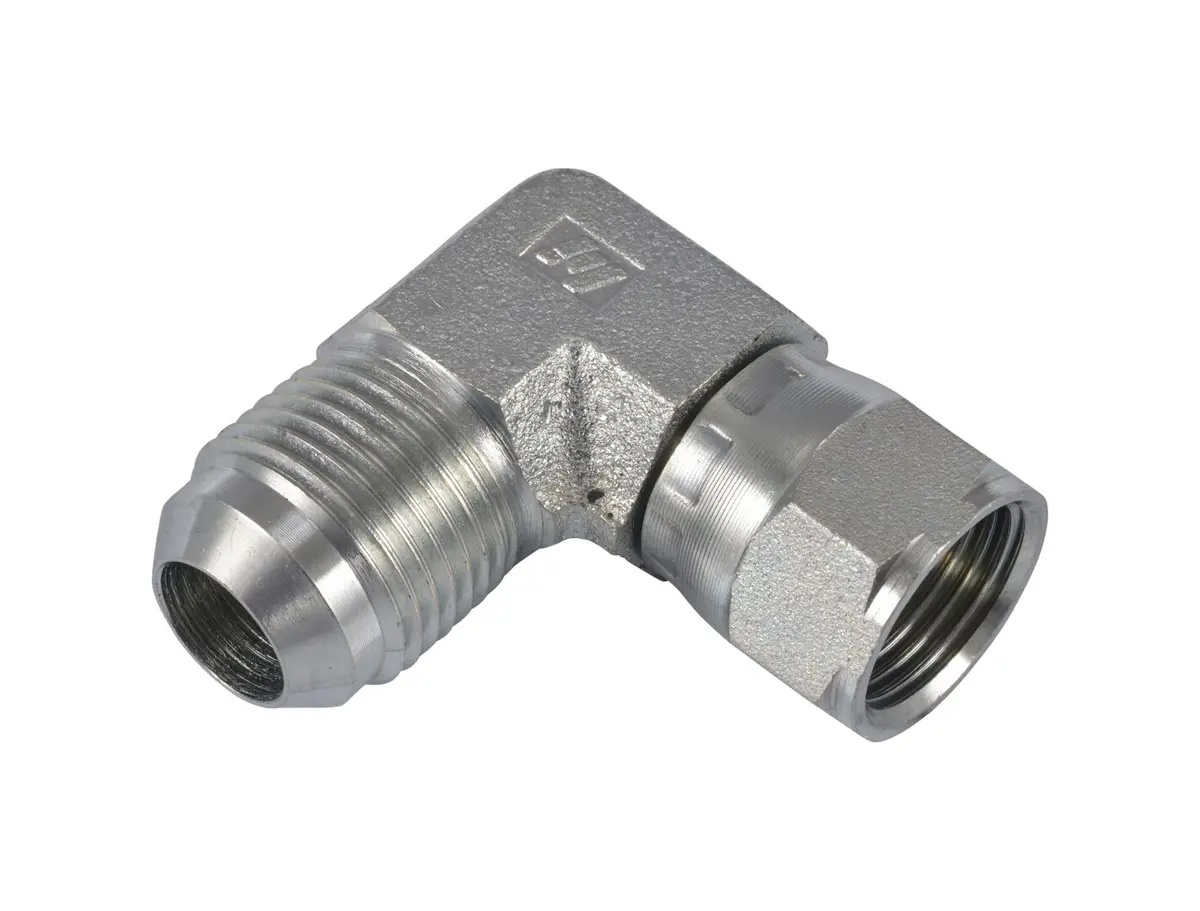 JLG Part # 91513140 | ADPT,90 S JIC/ORB 8-10 FG, EA