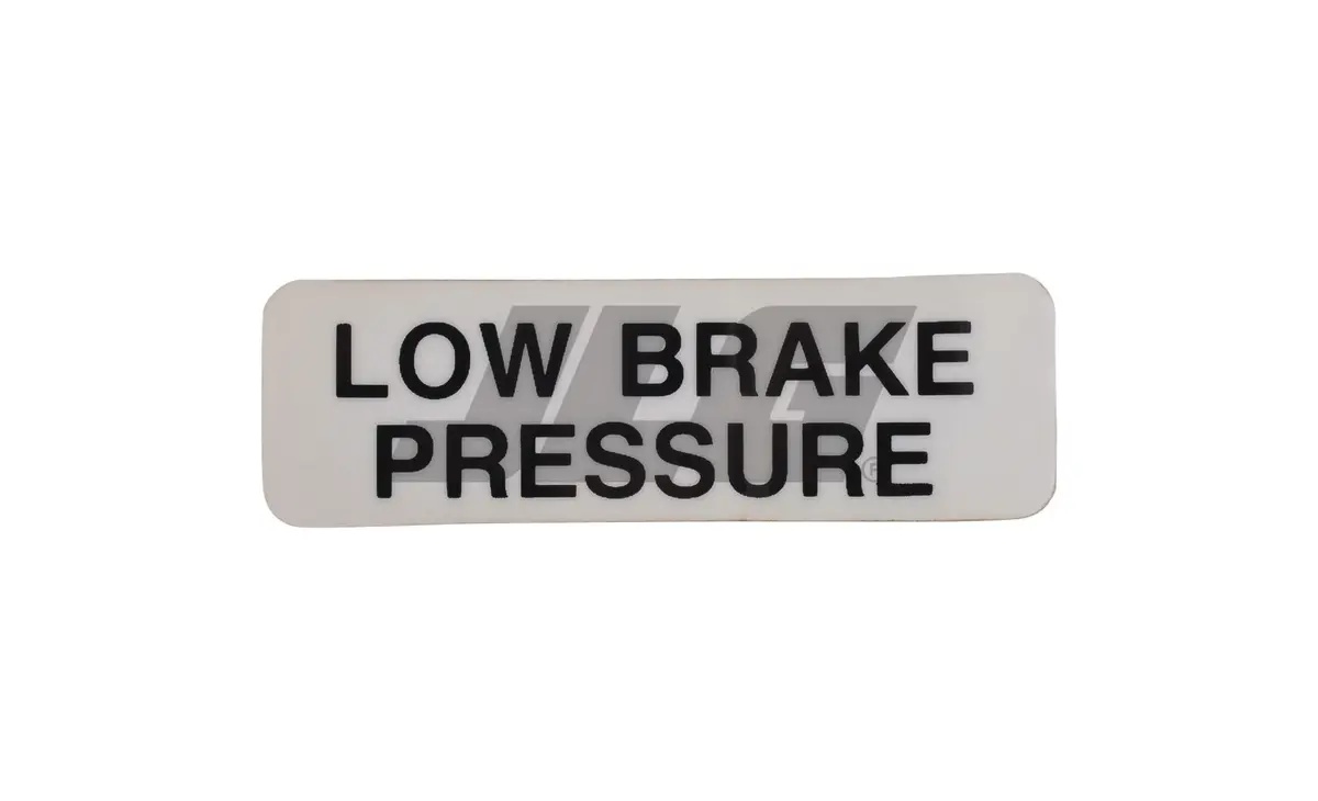 JLG Part # 10124863 | DECAL, WARNING - BRAKE LIGHT -, EA