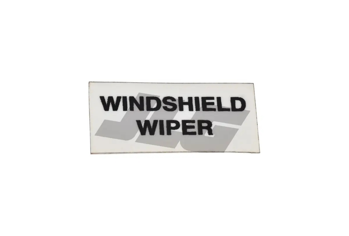 JLG Part # 10138410 | DECAL, WINDSHIELD WIPER -, EA