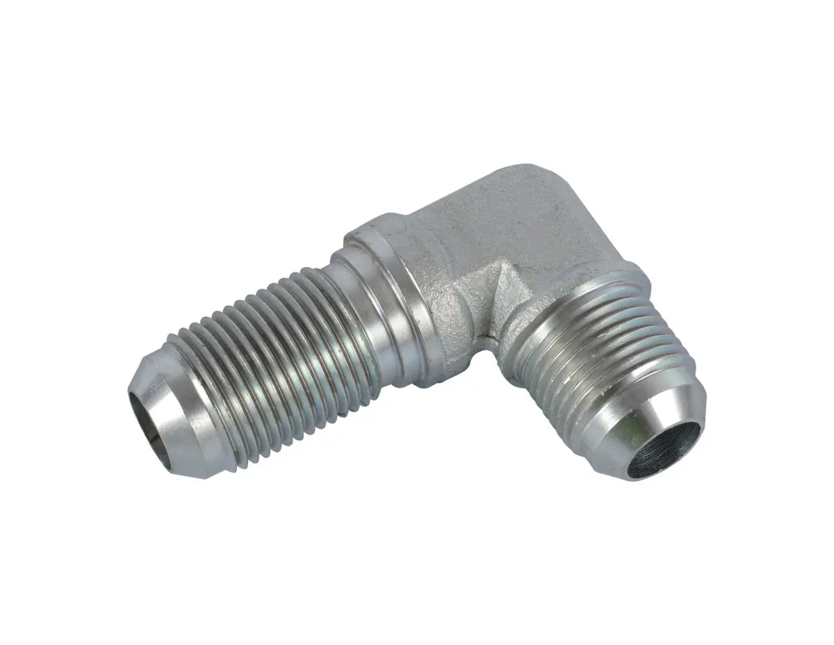 JLG Part # 10727394 | ADAPTER, ELBOW, 90 DEG BULKHEA, EA