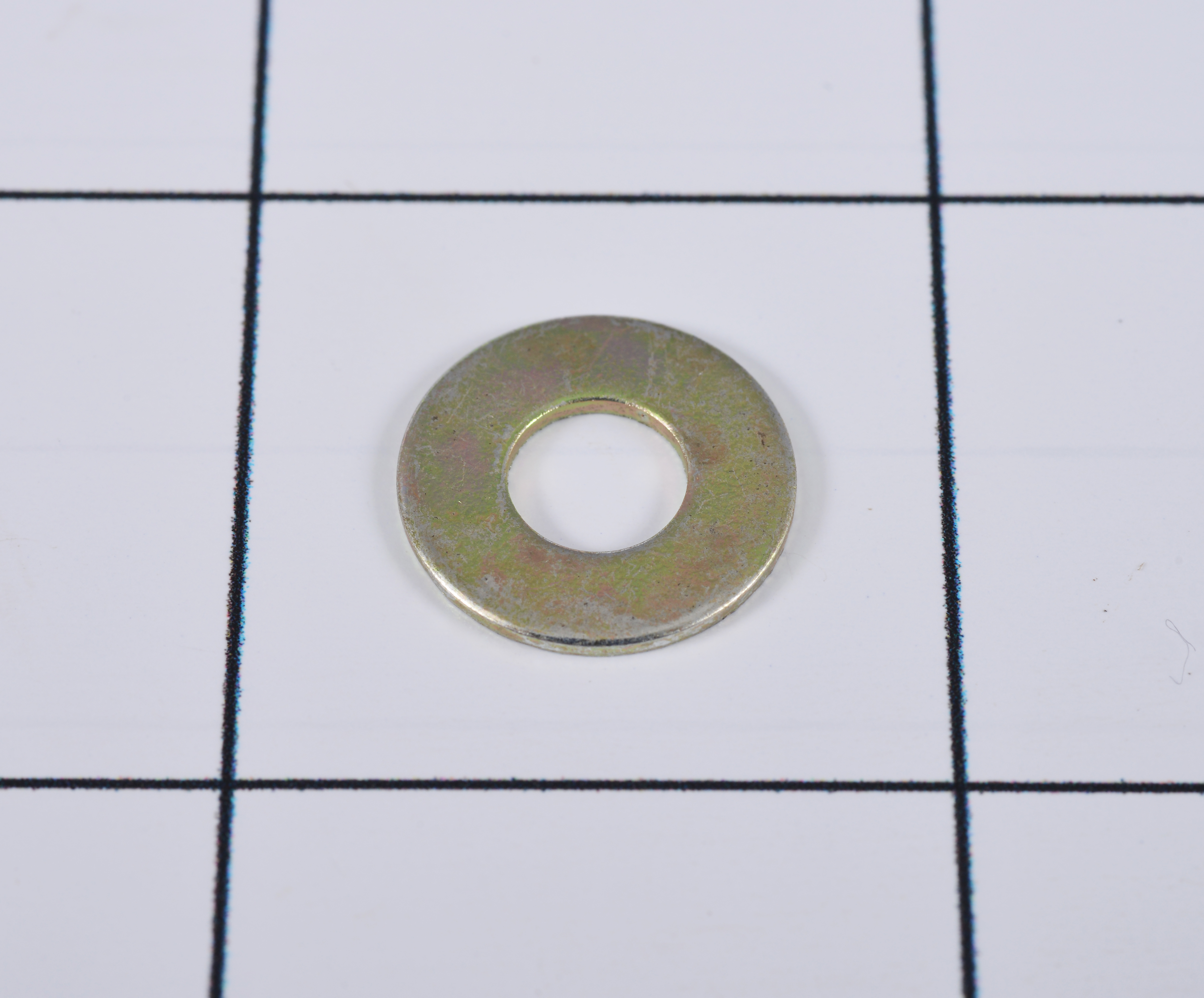 JLG Part # 10837395 | WASHER, FLAT, 3/16 ZINC YELLOW, EA