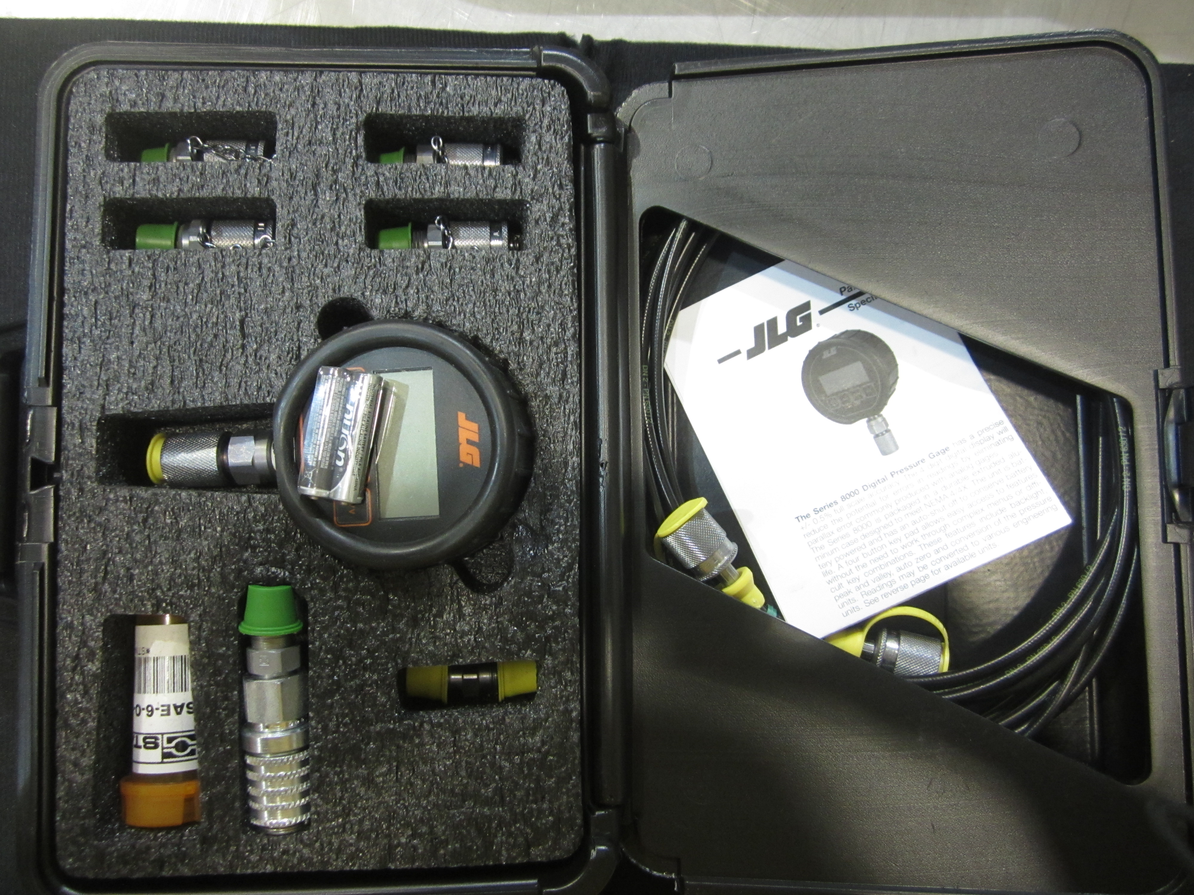 JLG Part # 70000101 | KIT, HYD PRESSURE TEST-DIGITAL, NLA - 70000101 has been superseded by Item 70014351