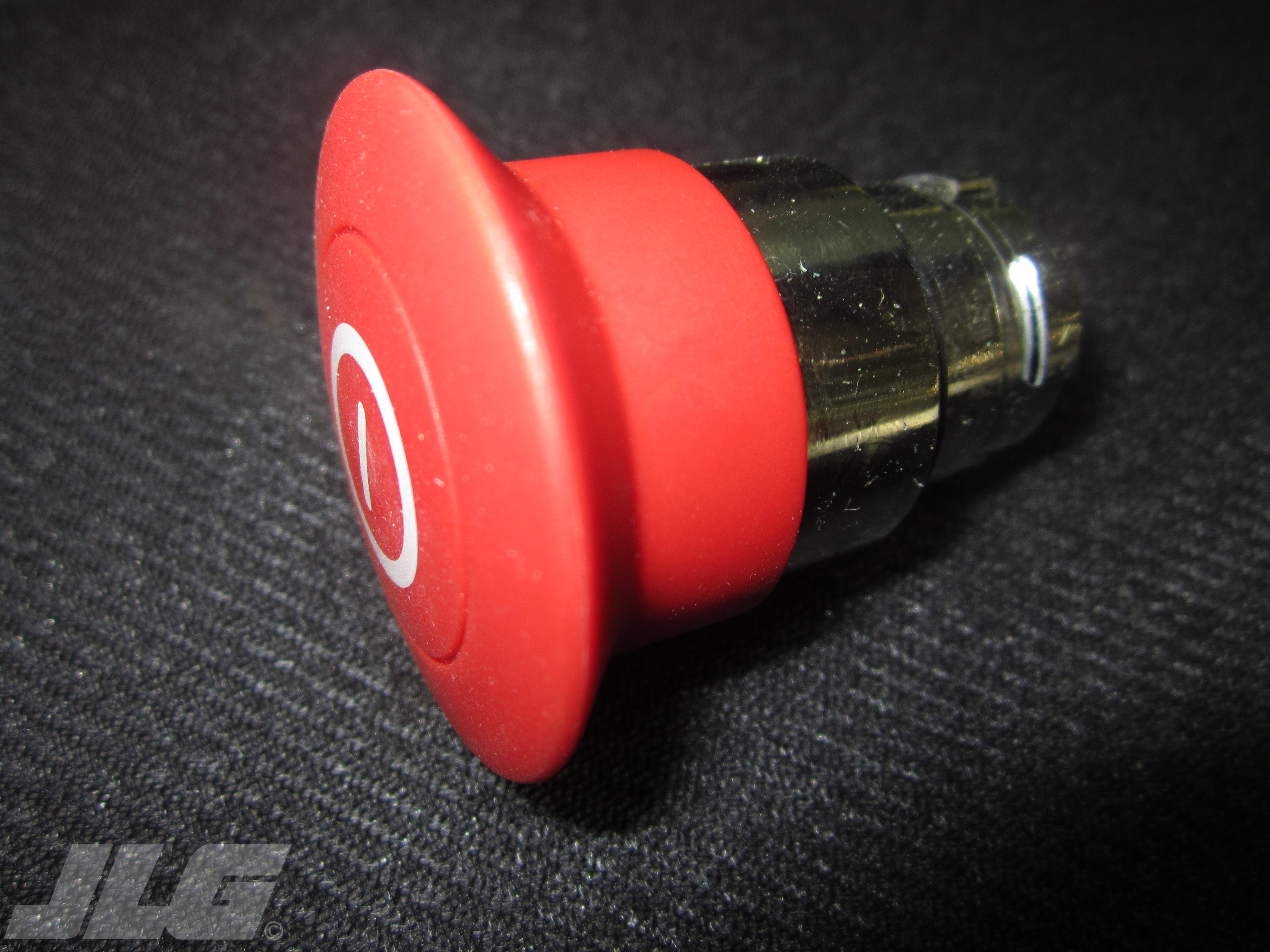 JLG Part # 70010690 - SWITCH, MUSHROOM RED, EA JLG Part # 70010690 - SWITCH, MUSHROOM RED, EA