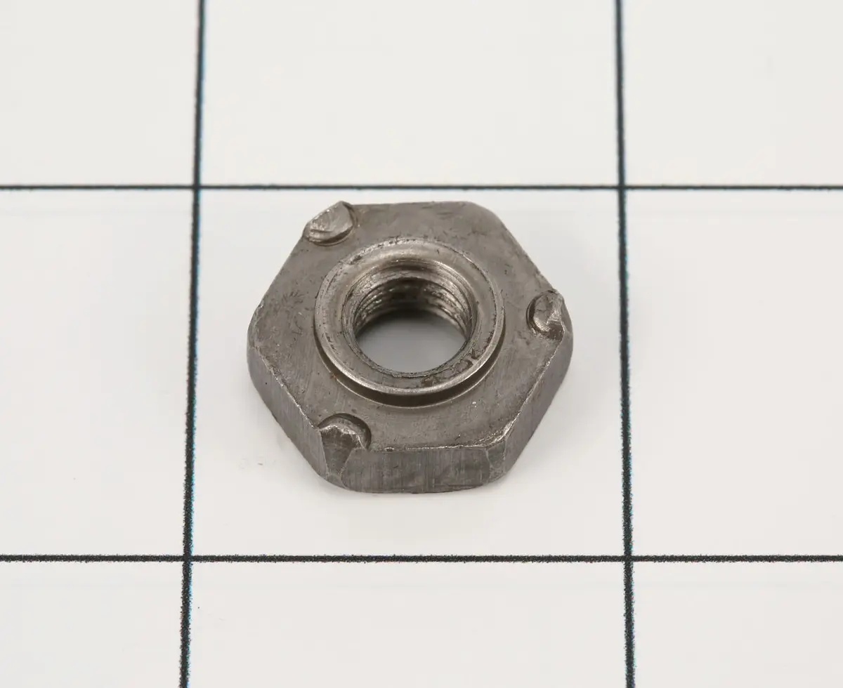 JLG Part # 8310608 | NUT-WELD-M8----HEX PILOTED WIT, EA