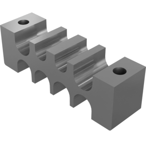 Genie Lift Part # 1253209GT - BLOCK, HOSE AND CABLE CLAMP, EA