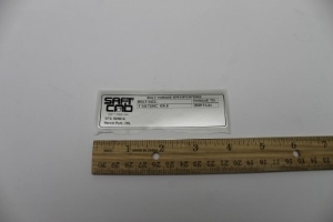Genie Lift Part # 141900GT - DECAL,TORQUE SPEC,STC III, EA