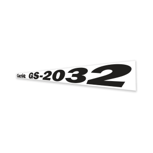 Genie Lift Part # 144119GT - DECAL,COSMETIC,GENIE,GS2032,BLK, EA