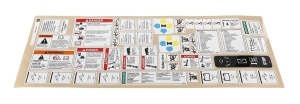Genie Lift Part # 161764GT - DECAL KIT,3246 COMP,WORD,ANSI, EA