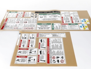 Genie Lift Part # 214880GT - DECAL KIT, 1930 COMP, ANSI/CSA, EA