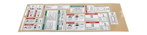 Genie Lift Part # 217260GT - DECAL KIT,2646 COMP.,WRD,ANSI, EA